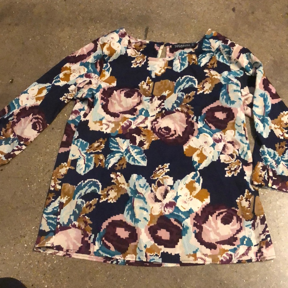 3/4 sleeve blouse